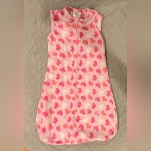 Pink Heart Sleep Sack
